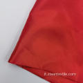 Tessuti per abiti in raso di spandex arancione semplice in poliestere per ragazze